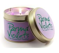 Lily-Flame Scented Candle in a presentation Tin - Parma Violets