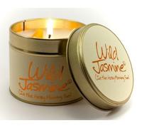 Lily Flame Scented Candle in a Presentation Tin - Wild Jasmine