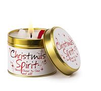 Lily Flame Scented Candle Tin Christmas Spirit