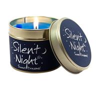 Lily-Flame Silent Night Tin, Blue, 7.7cm l x 7.7cm w x 6.6cm h