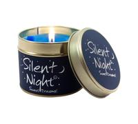 Lily-Flame Silent Night Tin, Blue