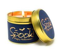 Lily Flame Spook! (Happy Halloween) Tin Candle- Embrace The Spooky Season with Fragrant Delight- Cruelty Free and Vegan Friendly