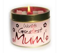 Lily Flame Worlds Greatest Mum Tin Candle