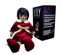 Lily Host a Ghost Doll | 13" Scary Haunted Doll for Halloween Decor | Gothic Home Decor | Spooky Toys | Halloween Protector | Eerie Yuletide Companion