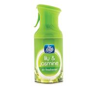 Lily & Jasmine Air Freshener - 250ml Odour Eliminator & Fresh Fragrance, Ideal for Home & Office