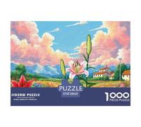 Lily Jigsaw Puzzle for Adults 1000 Piece with Letters on Back Educational Games Flower Challenging Game Creativity & Gift Giving 38x26cm/1000pcs