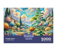 Lily Jigsaw Puzzle for Adults 1000 Piece with Letters on Back Educational Games Flower Challenging Games Creativity & Gift Giving 70x50cm/1000pcs