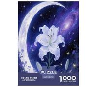 Lily Jigsaw Puzzles Puzzle for Adults Kids. 1000 Pieces Whimsical Challenge Toy Educational Games Home Decoration for Adults& Kids Age 14 Years Up 70x50cm/1000pcs