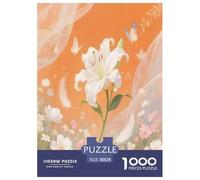 Lily Jigsaw Puzzles Puzzles for Adults Kids. 1000 Pieces Whimsical Challenge Toy Educational Games Home Decoration for Adults& Kids Age 14 Years Up 38x26cm/1000pcs