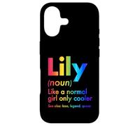 Lily Like A Normal Girl Only Cooler Queen First Name Case for iPhone 17