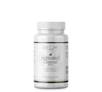 Lily & Loaf Activated Charcoal Capsules - 300mg Coconut Shell Charcoal, Vegan, Gluten Free, 90 Capsules