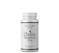 Lily & Loaf Choline Bitartrate Capsules - 900mg Choline Supplement, Vegan, Gluten Free, 90 Capsules