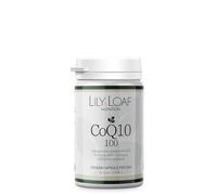 Lily & Loaf CoQ10 Ubiquinone 100mg Capsules - Vegan Coenzyme Q10 Supplement, Gluten Free, 30 Capsules