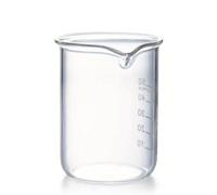 Lily & Loaf Glass Measuring Beaker - Clear Glass with Volume Markings - Ideal for Essential Oils, Skincare, Lab Use - Single Beaker - 5ml - Various Sizes
