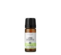 Lily & Loaf Lemon Eucalyptus Organic Essential Oil 10ml - Uplifting, Purifying Oil for Respiratory Support & Insect Repellent