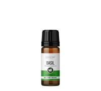 Lily & Loaf Organic Basil Essential Oil, 10ml, 100% Pure Steam Distilled