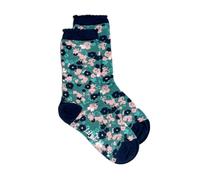 Lily & Me Bamboo Floral Print Socks