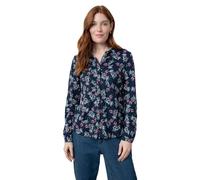 Lily & Me Bowbridge Printed Cotton Jersey Shirt - Navy - Size 12