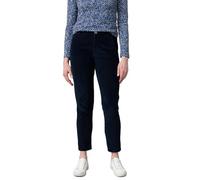 Lily & Me Brookend Stretch Cord Trouser - Navy - Size 14