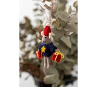 Lily & Me Christmas Mouse Felt Friends Christmas Tree Decoration Lily & Me Multicolor