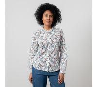 Lily & Me Ecru Rachel Frill Blouse