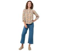 Lily & Me Flora Cotton Ditsy Print Blouse - White - Size 08
