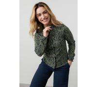 Lily & Me Hannah Organic Cotton Jersey Frill Shirt Navy - 10 - Navy