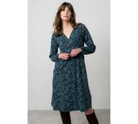 Lily & Me Hazel Crossover Jersey Dress Navy - 20 - Navy
