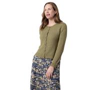 Lily & Me Layla Pointelle Knit Cardigan - Moss - Size 10