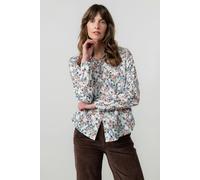 Lily & Me Patsy Organic Cotton Ditsy Shirt Ecru - 10 - Ecru