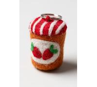 Lily & Me Pot Felt Friend Keyring with Stainless Steel O-Ring Lily & Me Multicolor