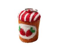 Lily & Me Pot Of Jam Felt Keyring