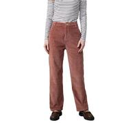 Lily & Me Strachan Stretch Cord Wide Leg Trouser - Antique Rose - Size 10 Regular