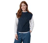 Lily & Me Wallace Pointelle Knit Tank Sleeveless - Navy - Size 08