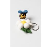 Lily & Me Women's Bumble Felt Friend Keyring with Stainless Steel O-Ring Lily & Me Multicolor One Size