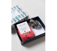 Lily & Me Women's Claudia Super Soft Bamboo Trainer Socks Gift Box with Keyring | Size: 4-7 Lily & Me Multicolor 4-7