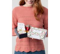 Lily & Me Women's Elodie Elephant Trainer Socks & Decoration Giftbox | Size: 4-7 Lily & Me Multicolor 4-7