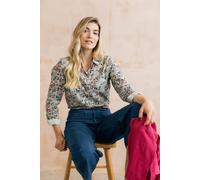 Lily & Me Women's Patsy Ditsy Shirt in Teal | Size: 12 Lily & Me Teal 12