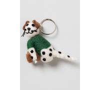 Lily & Me Women's Poppy Felt Friend Keyring with Stainless Steel O-Ring Lily & Me Multicolor One Size