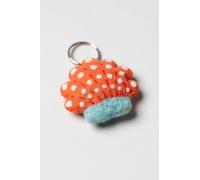 Lily & Me Women's Seashell Felt Friend Keyring with Stainless Steel O-Ring Lily & Me Multicolor One Size