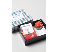 Lily & Me Women's Shell Super Soft Bamboo Socks Gift Box with Keyring | Size: 4-7 Lily & Me Multicolor 4-7