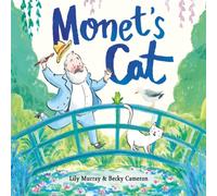 Lily Murray Monet's Cat Paperback Book Lily Murray Multicolor