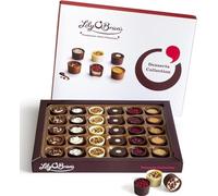 Lily O Brien Chocolate Desserts | 30 Chocolates 400g | Milk, White & Dark Chocolate Gift Selection Box - Christmas, Birthday, Valentine, Fathers Day, Mothers Day