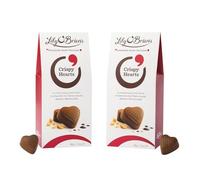 Lily O Brien Crispy Hearts Packs x2 | 98g each | delicious combination of Honeycomb and Crispies