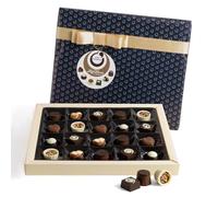 Lily O Brien Gourmet Petit Chocolate Indulgence | Mothers Day, Girlfriend Present | Medium Box - 198g | 20 Chocolates | Delightfully Dark, Milk & White Assortment Perfect Treat for Special Occasions