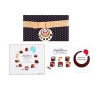 Lily O’Brien’s Chocolate Gift Bundle - Gift Wrapped Desserts 210g, Desserts Collection 210g & Luxury Collection 270g - Premium Assorted Chocolates for Gifting & Sharing