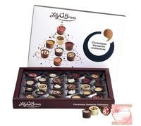 Lily O'brien's Christmas Desserts Chocolate Collection 312g & Cards | For Xmas Chocolates Selection Gifts For Kids, Men & Women | Christmas Chocolate Gift Set