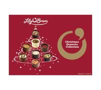 Lily O'Brien's Christmas Desserts Collection 285g - A 22 piece luxurious Chocolate Collection featuring Festive Flavours