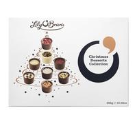 Lily O'Brien's Christmas Desserts Collection 285g - A seasonal assortment of delicious dessert inspired chocolates featuring festive favourites - Christmas - Gift
