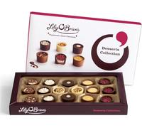 Lily O'Brien's Desserts Collection 210g - 16 Assorted Chocolates from 6 dessert inspired recipes - Present, Sharing Gift Box, Celebration, Well done, Birthday (4 Trays (64 Chocolates))